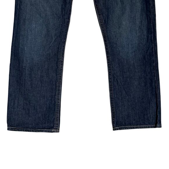 Ariat FR M4 Relaxed Boot Jean Men’s 38x30 Dark Wash Work Jeans EUC - Picture 6 of 16